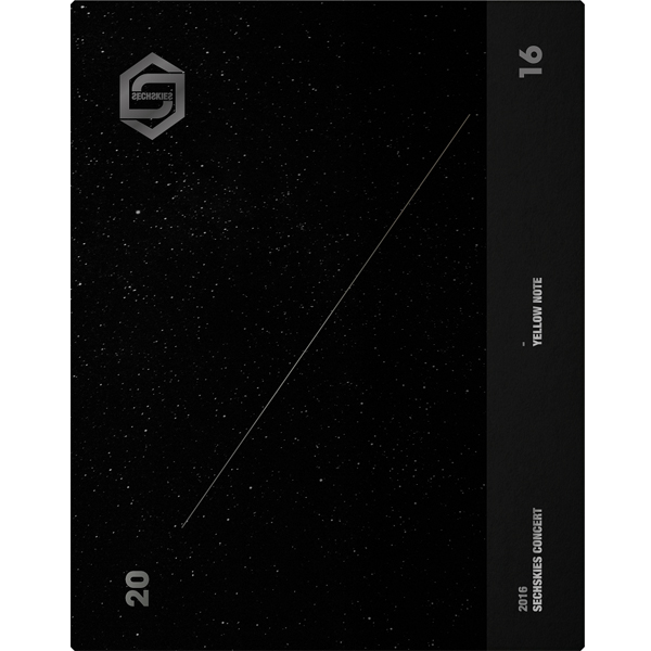 2016 SECHSKIES CONCERT [YELLOW NOTE] LIVE DVD PACKAGE 3DISC+