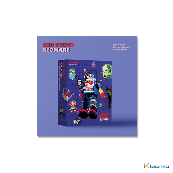 REDVELVET SECOND CONCERT 키노비디오 REDMARE kr.ktown4u.com : 레드벨벳 (Red Velvet) - Second Concert [REDMARE