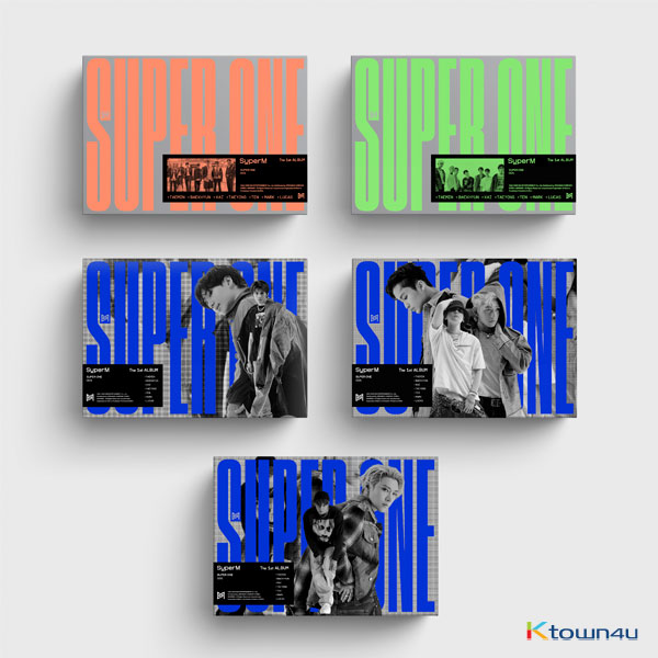 ktown4u.com : SuperM - Album Vol.1 [Super One] (Ver.3 : Unit A Ver.)
