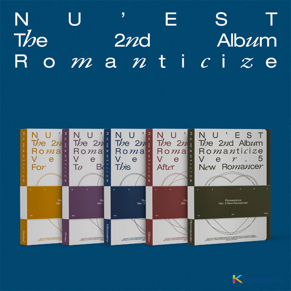 NU'EST Album Romanticize 全5種セット ktown4u.com : NU'EST - Album Vol.2 [Romanticize] (Random Ver.)