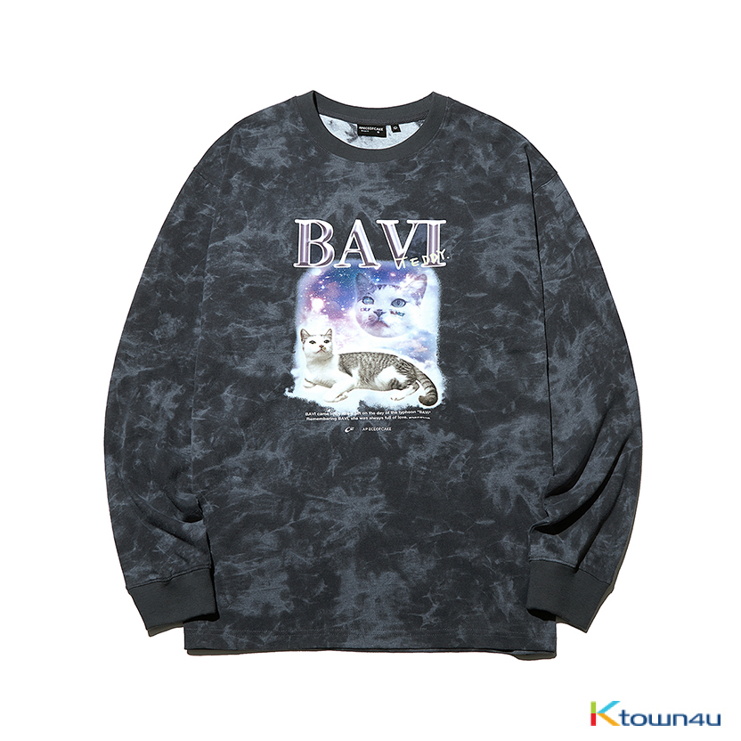 ktown4u.com : [APOC] Signature Bear Crewneck_GREY