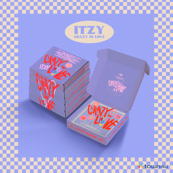 ktown4u.com : ITZY - The 1st Album [CRAZY IN LOVE] (Random Ver 