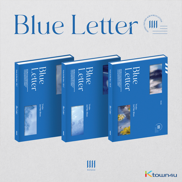 【お気にいる】 ktown4u.com : (Random letter] [Blue Vol.2 Album Mini - WONHO K-POP・アジア