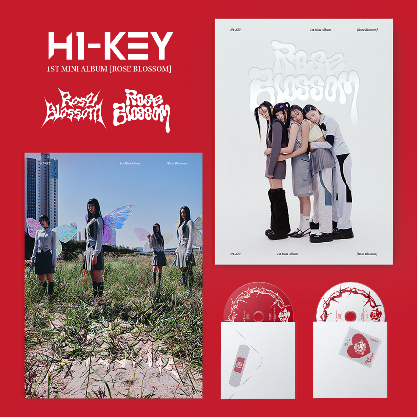 H1-KEY H1KEY roseblossom トレカ　withmuu H1-KEY H1KEY roseblossom トレカ withmuu