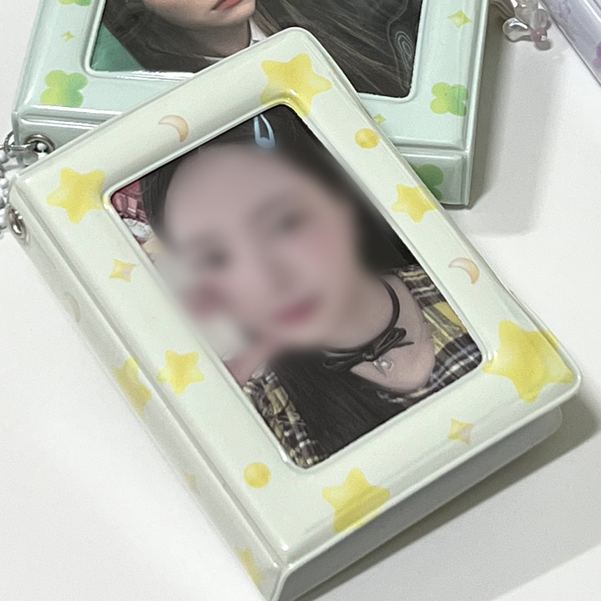  [with ham] Pattern Photocard holder