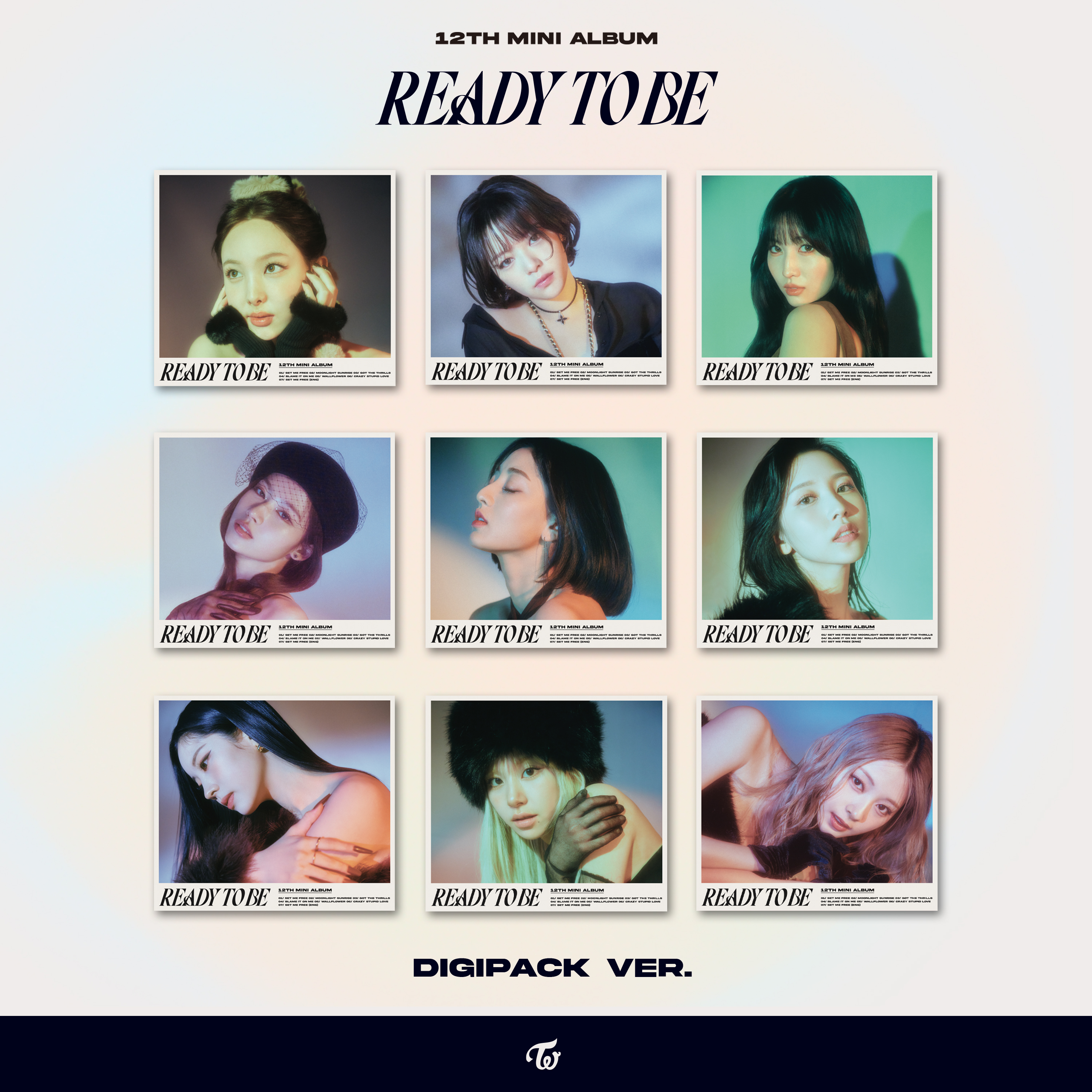 ktown4u.com : TWICE - 12TH MINI ALBUM [READY TO BE] (Digipack Ver 