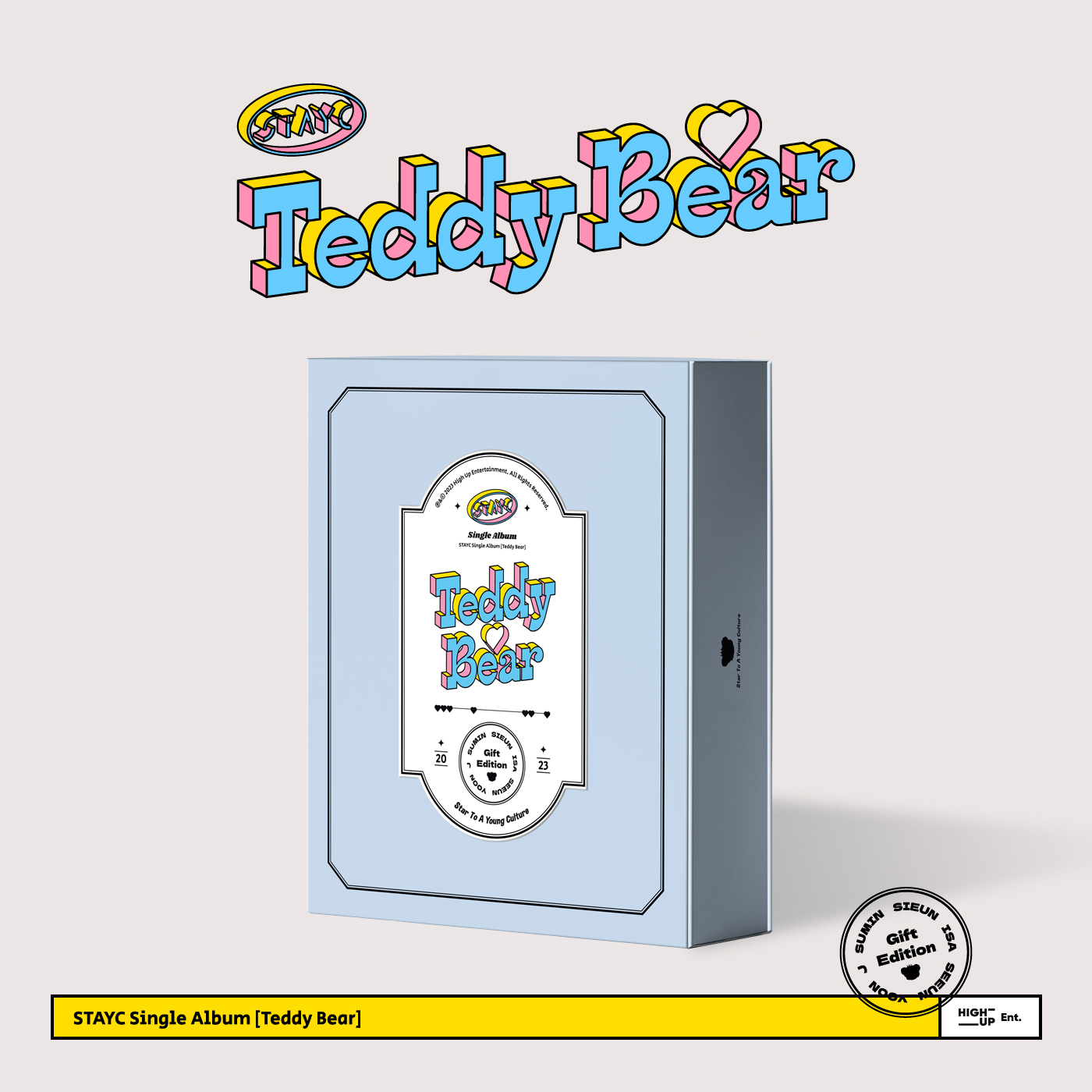 ktown4u.com : STAYC - 4th Single Album [Teddy Bear] (Digipack Ver.)