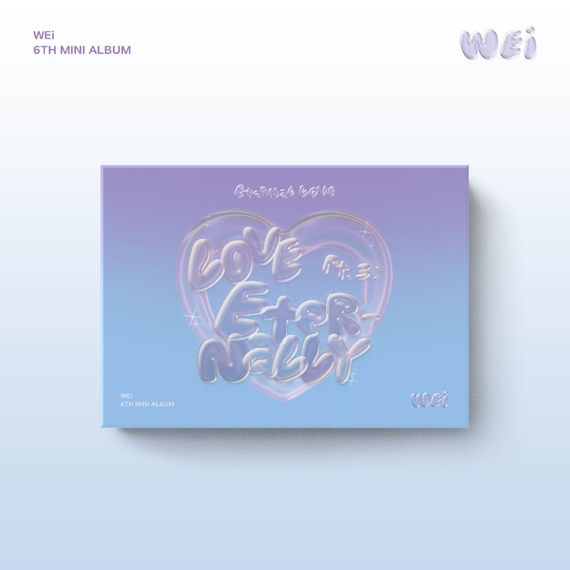 jp.ktown4u.com : [2CD セット] WEi - ミニアルバム6集 [Love Pt.3 