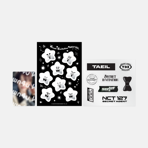 엔시티 127 (NCT 127) - [8ECRET INVITATION] 데코스티커 SET