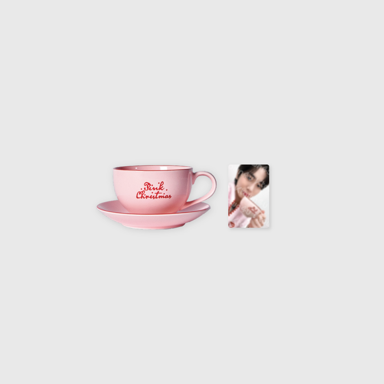샤이니 (SHINee) - [2024 PINK CHRISTMAS] 핑크 크리스마스 컵 & 소서 SET
