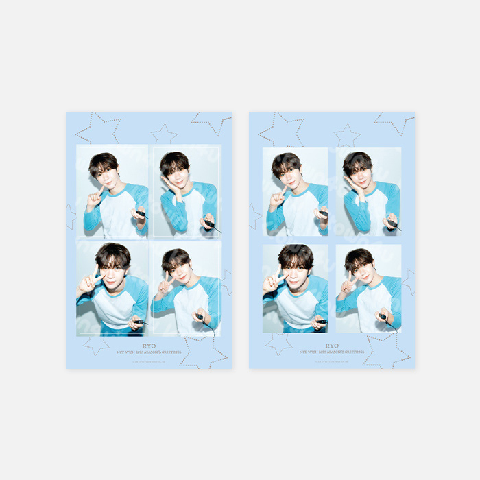 엔시티 위시 (NCT WISH) - [2025 SM ARTIST SEASON'S GREETINGS MD] 네 컷 포토 SET