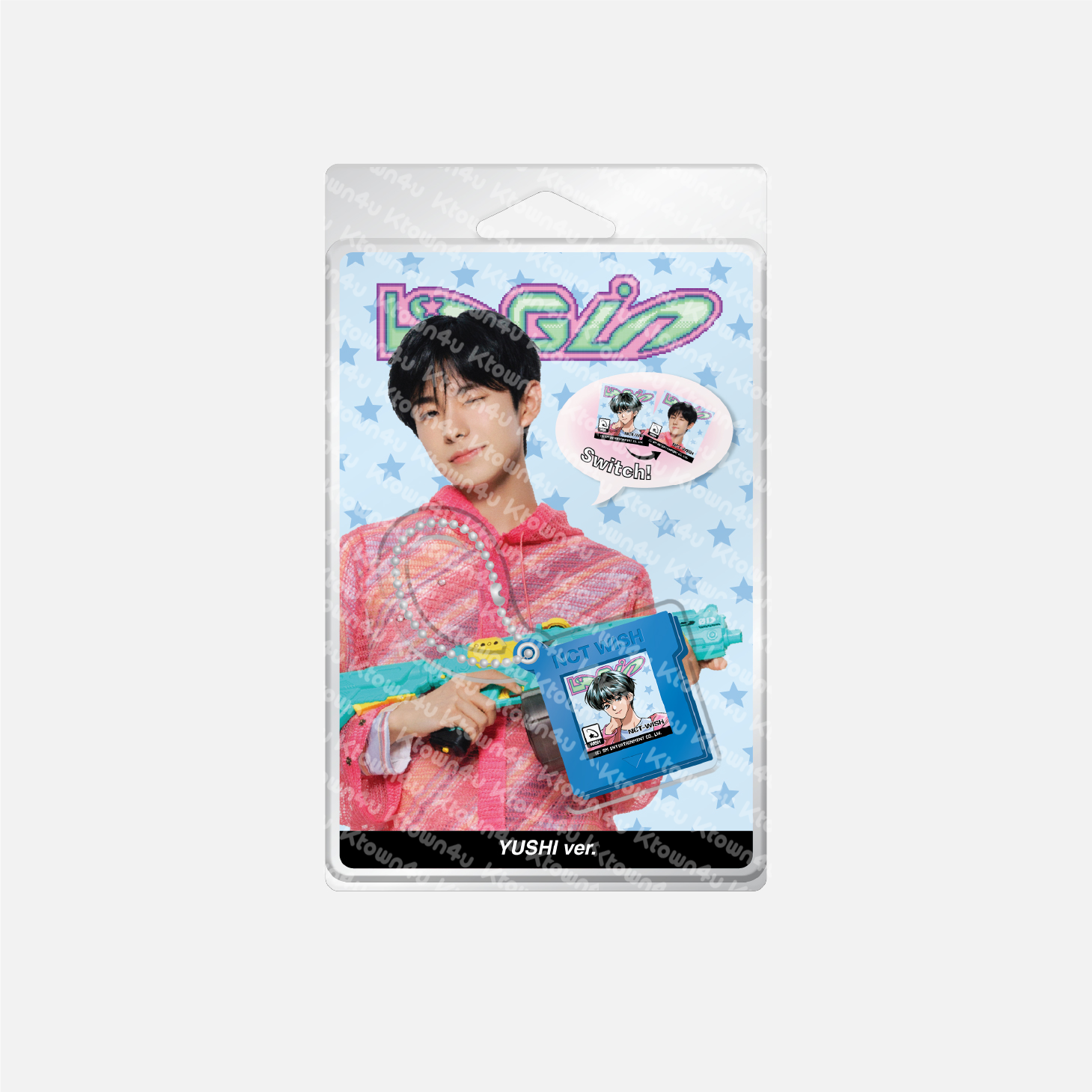 엔시티 위시 (NCT WISH) - [LOG in] 게임팩 키링 SET