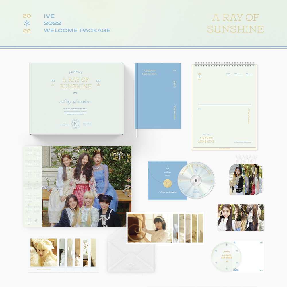 kr.ktown4u.com : 아이브 (IVE) - 2022 WELCOME PACKAGE [A RAY OF